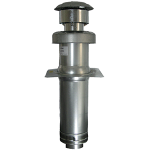 Roof Jack w/ Removable Crown, 97-115" Floor to Flange