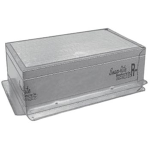 Insulated Register Box  w/ Flange, 20.5 x 20.5, R6