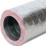 KM Insulated Flex-Vent, 6"x25' Silver Jack R8 Bag